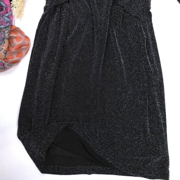 Evan Picone Elegant Black Dress Sz 12 - Picture 8 of 8